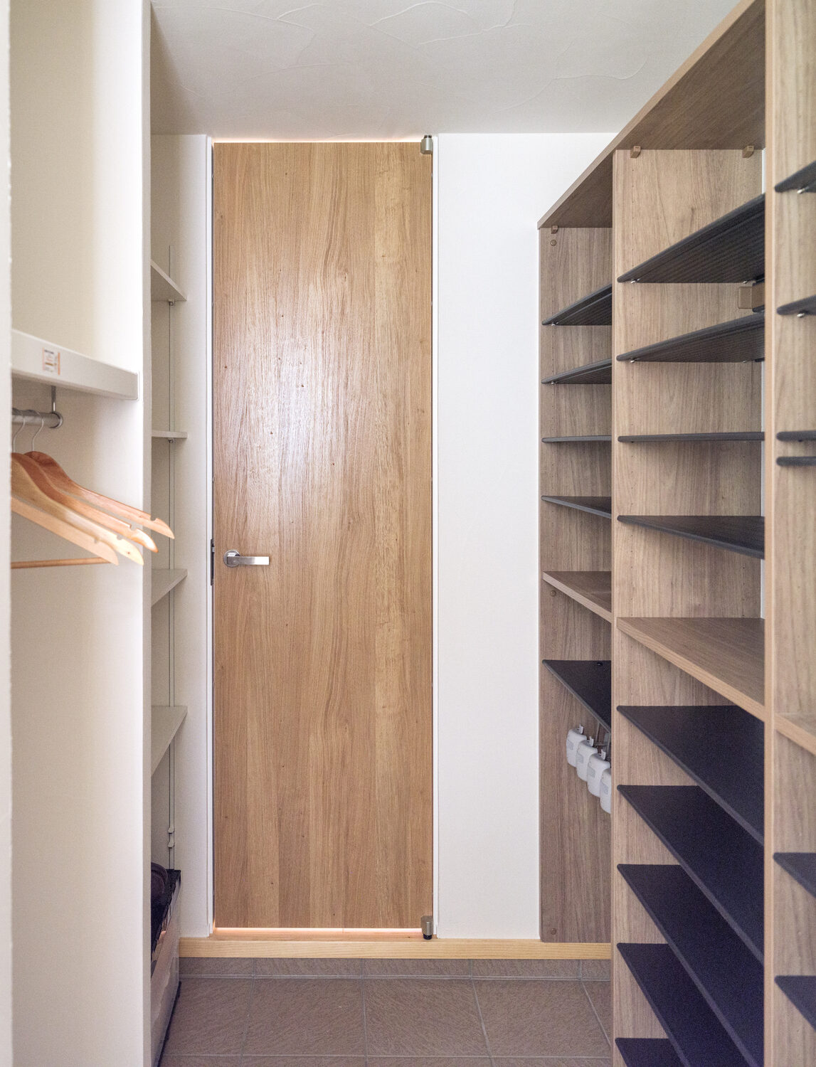 シューズインクローク付きの会津の平屋住宅